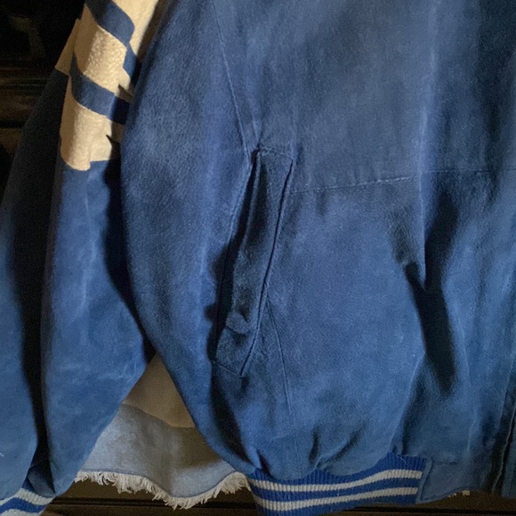 Vintage NFL 100% leather suede Indianapolis Colts coat - Picture 5 of 7